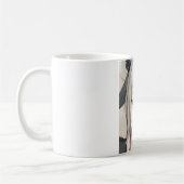 Anime aux cheveux gris fille aqua yeux Café Mug (Gauche)