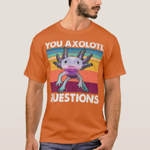 Anime Axolotl Waifu die van Anime Ramen en Sketc h T-shirt