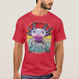 Anime Axolotl Waifu die van Anime Ramen en Sketc h T-shirt