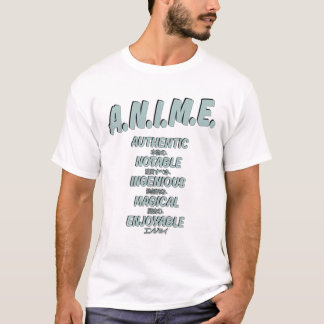 Anime Betekenis Authenthic Notable Ingenous Magica T-shirt