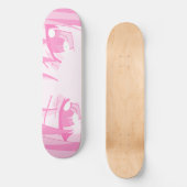 Anime Big Eyes Skateboard Deck (Voorkant)