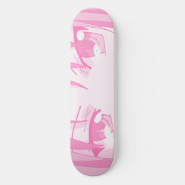 Anime Big Eyes Skateboard Deck
