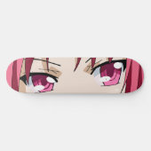 Anime Big Eyes Skateboard Deck (Horizontaal)