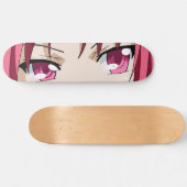 Anime Big Eyes Skateboard Deck (Horizontaal)