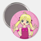 Anime Birthday Magnet (Recto/Verso)