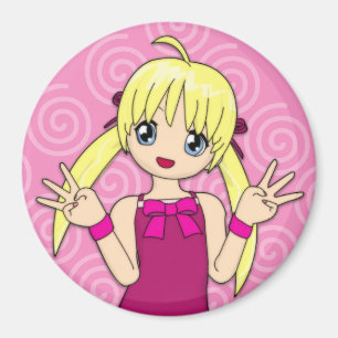 Anime Birthday Magnet Magneet