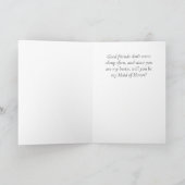 Anime Blond Bridesmaid Invitation (Binnen)