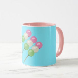 Anime Blue Pastel Dango Mok