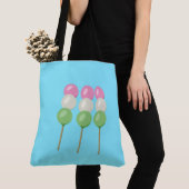 Anime Blue Pastel Dango Tas (Dichtbij)