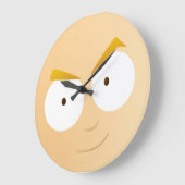 Anime Boy Face - Grote Klok (Hoek)