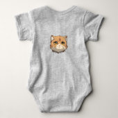 Anime Cat Face Romper (Achterkant)