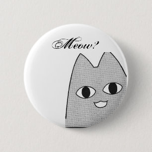 Anime cat ronde button 5,7 cm