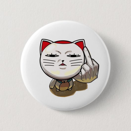Anime Character Funny Draw Ronde Button 5,7 Cm (Voorkant)