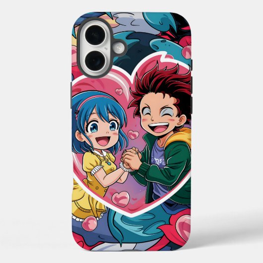 Anime Character Phone Case Design (Achterkant)