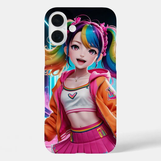Anime Character Phone Case Design (Achterkant)