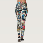 Anime Chic : Leggings tendance style manga (Dos)