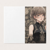 Anime Chic Petit Robe Noir LBD Blank (Outside Unfolded)