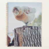 Anime Chicken on Stump Standard Size Planner (Devant)