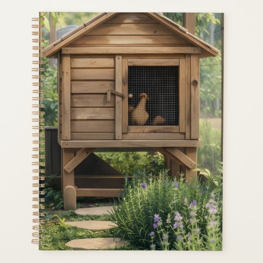 Anime Chickens in Chicken Coop Planner (Devant)