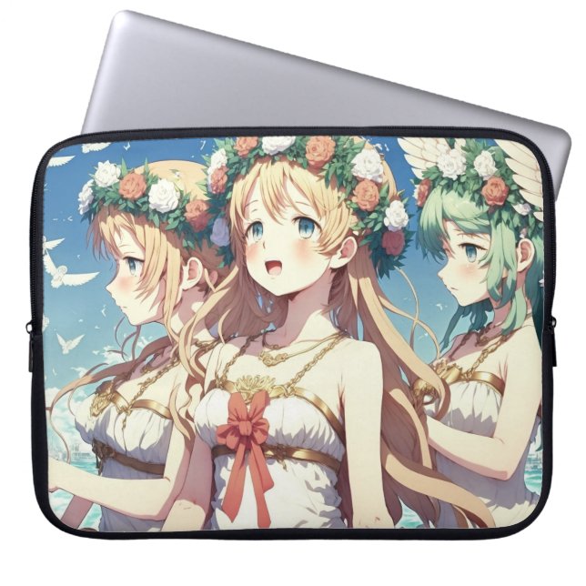 Anime Chor Laptop Sleeve (Voorkant)