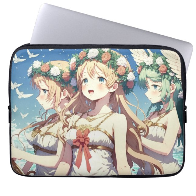 Anime Chor Laptop Sleeve (Voorkant)