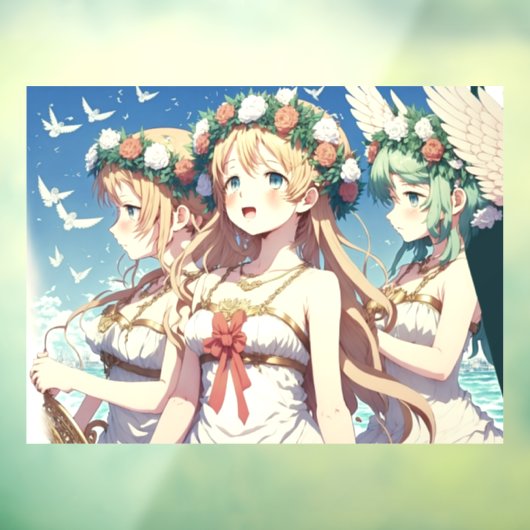 Anime Chor Raamsticker (Vel 3)