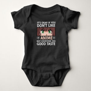 Anime Citaatontwerp Anime Good Taste Romper