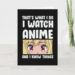 Anime Citaatontwerp   I Watch Anime Kaart