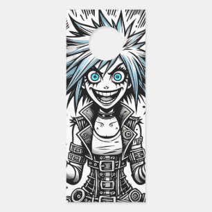 Anime Comic Vrolijke Kunst Origineel Blu_Eyes Blac