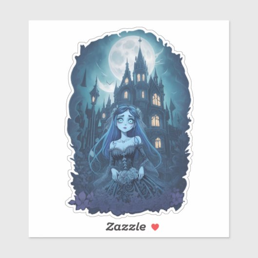 Anime Corpse Bride Sticker (Vel)