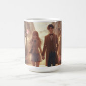  Anime Couple Valentine's Day Mug (Centre)