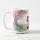 Anime Couple Valentine's Day Mug (Gauche)