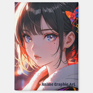 anime cute girl design magneet