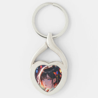 anime cute girl design sleutelhanger