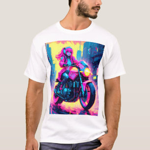 Anime Cyber Punk Thema Grafische T-shirt