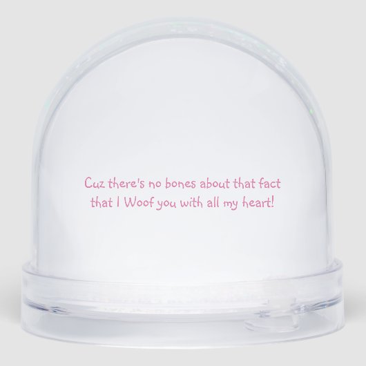 Animé Dachshund Valentine (Arrière)