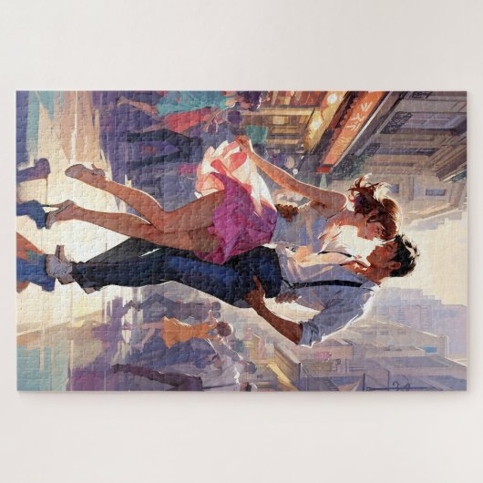 Anime Dancing Jigsaw Puzzle (Horizontal)