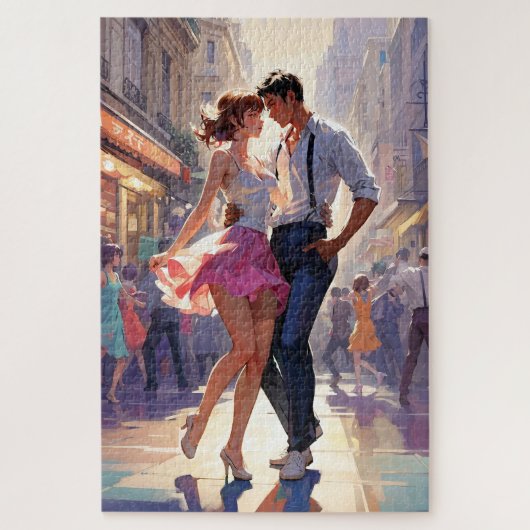 Anime Dancing Jigsaw Puzzle (Vertical)