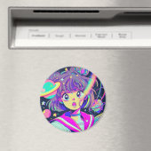 Anime de Kawaii Magnet fille (In Situ (Lave-vaisselle))
