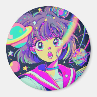 Anime de Kawaii Magnet fille