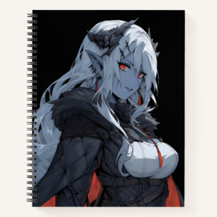 Anime Demon Girl Notitieboek