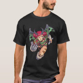 Anime Demon Girl T-shirt (Voorkant)
