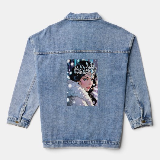 Anime Denim Jacket (Achterkant)