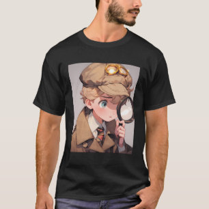 Anime Detective Privé Opsporingsambtenaar Sleuth C T-shirt