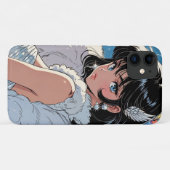 Anime diva Case-Mate iPhone case (Achterkant (horizontaal))