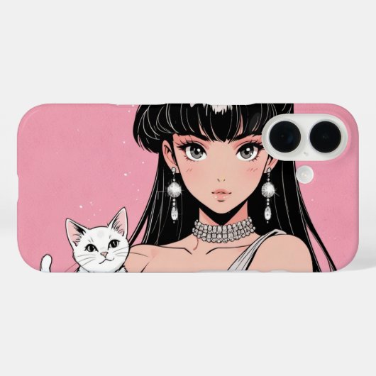 Anime diva iPhone / coque ipad (Verso (horizontal))