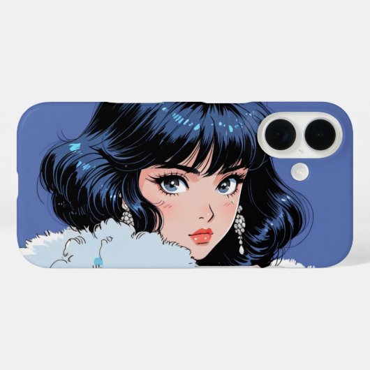 Anime diva iPhone / iPad case (Achterkant (horizontaal))