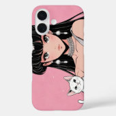 Anime diva iPhone / iPad case (Achterkant)