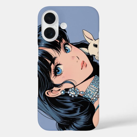 Anime diva iPhone / iPad case (Achterkant)