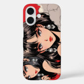 Anime diva iPhone / iPad case (Achterkant)